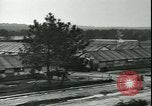 Standbild Camp Jagd auch namens Le Courneau während Ersten Weltkrieg Frankreich Camp Hunt, 1918, aus Sekunde 57 historischem Filmmaterial Videoclip 65675022377