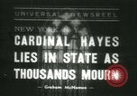 Immagine di San Patrizio Cardinale Hayes New York United States USA, 1938, secondo 1 filmato di repertorio 65675022386