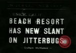 Standbild Jitterbug tanzen Variationen Venice Beach Los Angeles California USA, 1938, aus Sekunde 1 historischem Filmmaterial Videoclip 65675022391