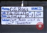 Standbild Captain Charles Robb Camp Pendleton California USA, 1968, aus Sekunde 1 historischem Filmmaterial Videoclip 65675022392