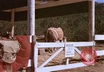 Standbild Marine Corps Pferd Sergeant rücksichtslos Camp Pendleton California USA, 1967, aus Sekunde 54 historischem Filmmaterial Videoclip 65675022394