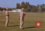 Image of Major General Kyle and General Sawyer Camp Pendleton California USA, 1967, second 3 stock footage video 65675022397