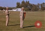 Image of Major General Kyle and General Sawyer Camp Pendleton California USA, 1967, second 5 stock footage video 65675022397