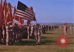 Image of Major General Kyle and General Sawyer Camp Pendleton California USA, 1967, second 47 stock footage video 65675022397