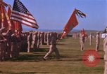 Image of Major General Kyle and General Sawyer Camp Pendleton California USA, 1967, second 48 stock footage video 65675022397