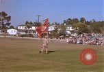 Image of Major General Kyle and General Sawyer Camp Pendleton California USA, 1967, second 58 stock footage video 65675022397
