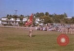 Image of Major General Kyle and General Sawyer Camp Pendleton California USA, 1967, second 59 stock footage video 65675022397