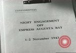 Image Bataille de Empress Augusta Bay Papouasie Nouvelle Guinée, 1943, de la seconde 16 séquences d'archives historiques vidéo 65675022399
