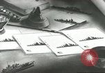 Standbild Torpedo Angriff und Position Kaiserin Augusta Bucht, 1943, aus Sekunde 12 historischem Filmmaterial Videoclip 65675022400