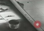 Standbild Torpedo Angriff und Position Kaiserin Augusta Bucht, 1943, aus Sekunde 17 historischem Filmmaterial Videoclip 65675022400
