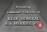 Standbild Konteradmiral A S Merrill United States USA, 1943, aus Sekunde 7 historischem Filmmaterial Videoclip 65675022406