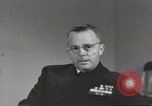 Standbild Konteradmiral A S Merrill United States USA, 1943, aus Sekunde 1 historischem Filmmaterial Videoclip 65675022407