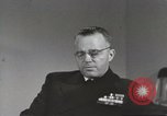 Standbild Konteradmiral A S Merrill United States USA, 1943, aus Sekunde 4 historischem Filmmaterial Videoclip 65675022407