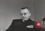 Standbild Konteradmiral A S Merrill United States USA, 1943, aus Sekunde 8 historischem Filmmaterial Videoclip 65675022407