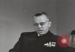 Standbild Konteradmiral A S Merrill United States USA, 1943, aus Sekunde 9 historischem Filmmaterial Videoclip 65675022407
