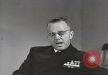 Standbild Konteradmiral A S Merrill United States USA, 1943, aus Sekunde 25 historischem Filmmaterial Videoclip 65675022407