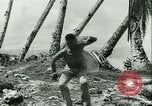 Image 828e bataillon de l'Aviation américaine ingénieur américain africain Munda New Georgia Îles Salomon, 1943, de la seconde 39 séquences d'archives historiques vidéo 65675022411