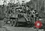 Image 828e bataillon de l'Aviation américaine ingénieur américain africain Munda New Georgia Îles Salomon, 1943, de la seconde 53 séquences d'archives historiques vidéo 65675022411