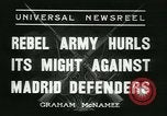 Immagine di Lavoratori miliziani e esercito ribelle Madrid Spagna, 1936, secondo 12 filmato di repertorio 65675022413