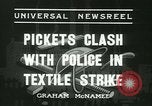 Standbild Vias ZUSAmmenstoß mit der Polizei Wyomissing Pennsylvania USA, 1936, aus Sekunde 5 historischem Filmmaterial Videoclip 65675022415