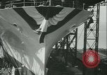 Standbild USS Enterprise Flugzeugträger starten Newport News Virginia USA, 1936, aus Sekunde 12 historischem Filmmaterial Videoclip 65675022416