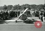 Standbild Pilot Jim Ray mit Autogiro aerobile Washington DC USA, 1936, aus Sekunde 54 historischem Filmmaterial Videoclip 65675022418