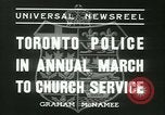 Standbild Toronto Police Pipe Band Toronto Ontario Kanada, 1936, aus Sekunde 4 historischem Filmmaterial Videoclip 65675022421