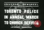 Standbild Toronto Police Pipe Band Toronto Ontario Kanada, 1936, aus Sekunde 11 historischem Filmmaterial Videoclip 65675022421