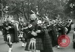 Standbild Toronto Police Pipe Band Toronto Ontario Kanada, 1936, aus Sekunde 25 historischem Filmmaterial Videoclip 65675022421