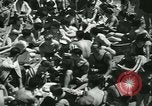 Image of crowded Long Island seashore New York United States USA, 1934, second 25 stock footage video 65675022423