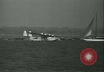 Image of Sikorsky S-42 Flying Boat test flight Bridgeport Connecticut USA, 1934, second 12 stock footage video 65675022428