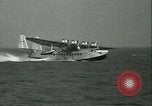 Image of Sikorsky S-42 Flying Boat test flight Bridgeport Connecticut USA, 1934, second 27 stock footage video 65675022428