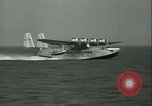 Image of Sikorsky S-42 Flying Boat test flight Bridgeport Connecticut USA, 1934, second 29 stock footage video 65675022428