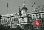 Image of Independence Day ceremony Philadelphia Pennsylvania USA, 1934, second 15 stock footage video 65675022431