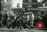 Image of Independence Day ceremony Philadelphia Pennsylvania USA, 1934, second 48 stock footage video 65675022431