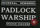 Immagine di Il Maresciallo federale lucchetti Columbian nave Cueuta Philadelphia Pennsylvania USA, 1934, secondo 5 filmato di repertorio 65675022433