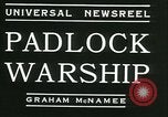 Immagine di Il Maresciallo federale lucchetti Columbian nave Cueuta Philadelphia Pennsylvania USA, 1934, secondo 6 filmato di repertorio 65675022433