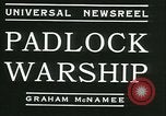 Immagine di Il Maresciallo federale lucchetti Columbian nave Cueuta Philadelphia Pennsylvania USA, 1934, secondo 11 filmato di repertorio 65675022433