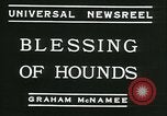 Standbild Segen der Hounds öffnet fallen Fox Hunt Lexington Kentucky USA, 1934, aus Sekunde 5 historischem Filmmaterial Videoclip 65675022434