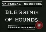 Standbild Segen der Hounds öffnet fallen Fox Hunt Lexington Kentucky USA, 1934, aus Sekunde 8 historischem Filmmaterial Videoclip 65675022434