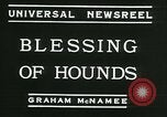 Standbild Segen der Hounds öffnet fallen Fox Hunt Lexington Kentucky USA, 1934, aus Sekunde 11 historischem Filmmaterial Videoclip 65675022434