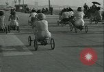 Standbild Mechanik hobby-Pferderennen Santa Monica California USA, 1934, aus Sekunde 35 historischem Filmmaterial Videoclip 65675022442