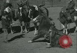 Standbild junge Kinder reiten Pferde Kansas City Missouri USA, 1934, aus Sekunde 45 historischem Filmmaterial Videoclip 65675022443