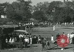 Standbild junge Kinder reiten Pferde Kansas City Missouri USA, 1934, aus Sekunde 50 historischem Filmmaterial Videoclip 65675022443
