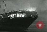 Image Santa Paula pétrolier en flammes Hunters Point California USA, 1933, de la seconde 54 séquences d'archives historiques vidéo 65675022446