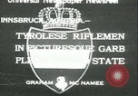 Image of Tyrolese riflemen Innsbruck Austria, 1933, second 1 stock footage video 65675022447