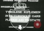Image of Tyrolese riflemen Innsbruck Austria, 1933, second 9 stock footage video 65675022447