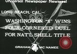 Image of University of Washington Husky crew team versus Yale crew California United States USA, 1933, second 3 stock footage video 65675022448