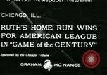 Image of Inaugural baseball All Star Game Chicago Illinois USA, 1933, second 1 stock footage video 65675022449