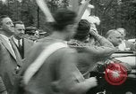 Standbild Präsident Roosevelt mit Pfadfindern Ten Mile River New York USA, 1933, aus Sekunde 19 historischem Filmmaterial Videoclip 65675022453